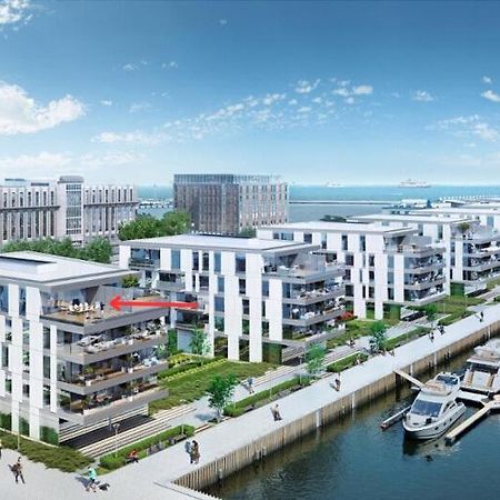 גדינייה Apartament Faltom 26 Yacht Park Z Tarasem מראה חיצוני תמונה
