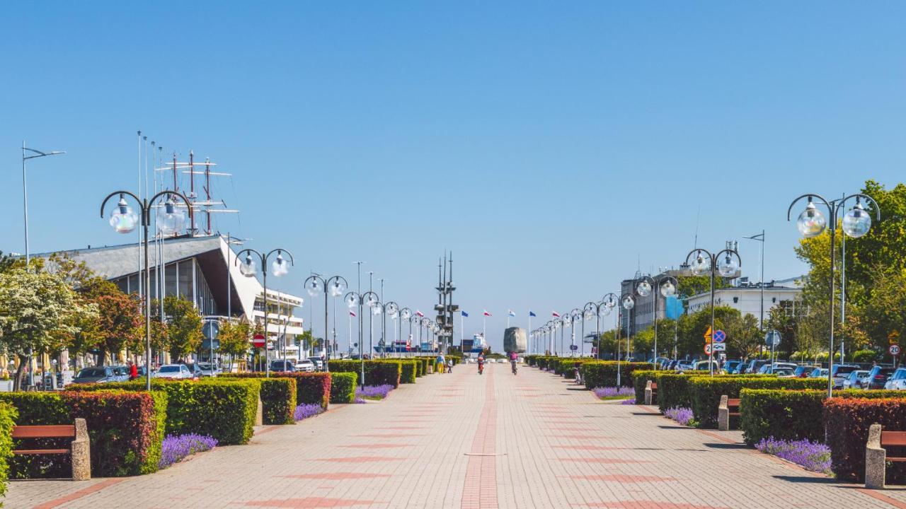 גדינייה Apartament Faltom 26 Yacht Park Z Tarasem מראה חיצוני תמונה